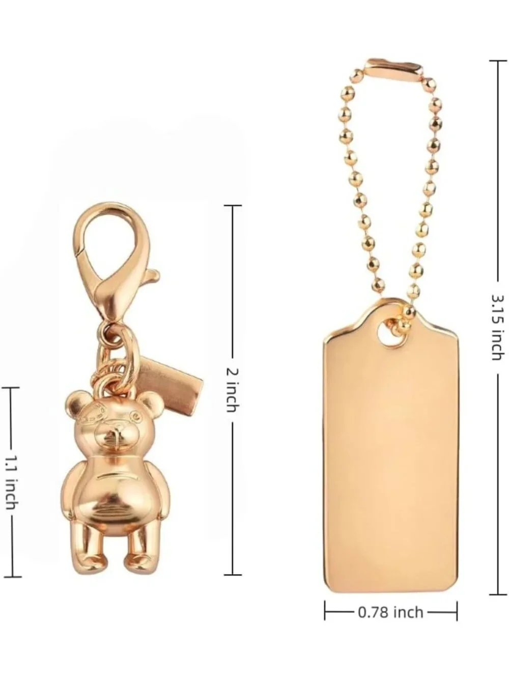 Cute Bag Charm & Purse Accessories | Stylish Handbag Charms & Chains